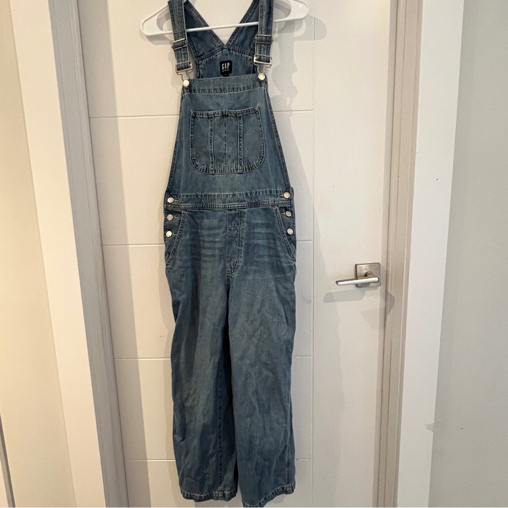 Gap denim jumpsuit
